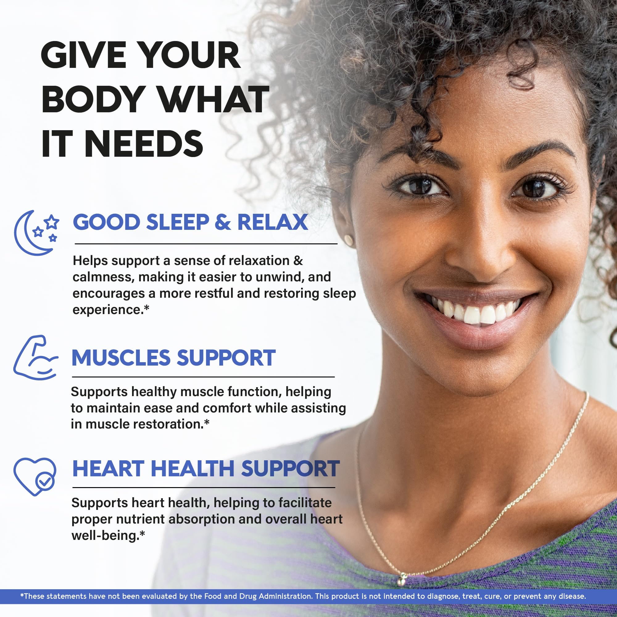 Magnesium Glycinate 500 mg - Chelated Supplement - 98% High Absorption - Support for Sleep, Muscle & Heart Health - Made in USA, Lab Tested & Non-GMO - 120 Capsules