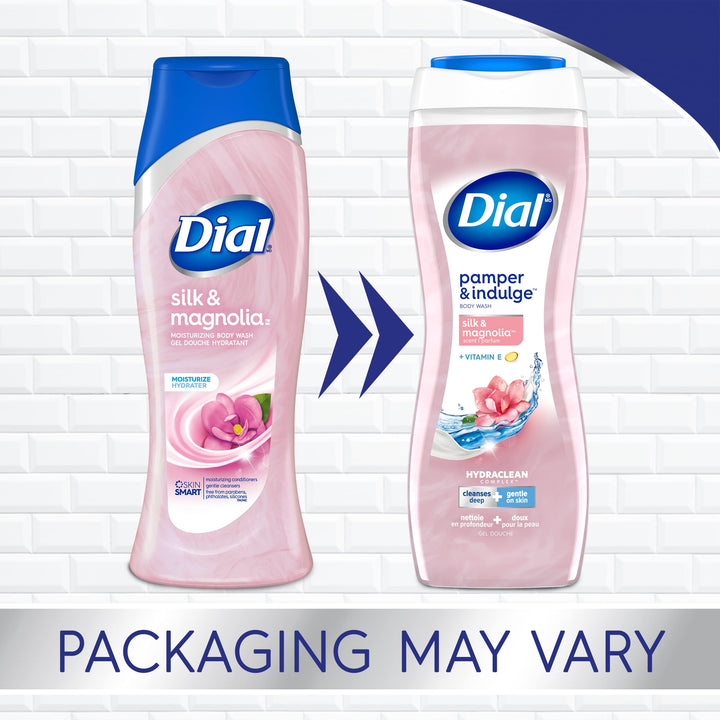 Silk & Magnolia : Dial Body Wash, Silk & Magnolia, 32 Ounce