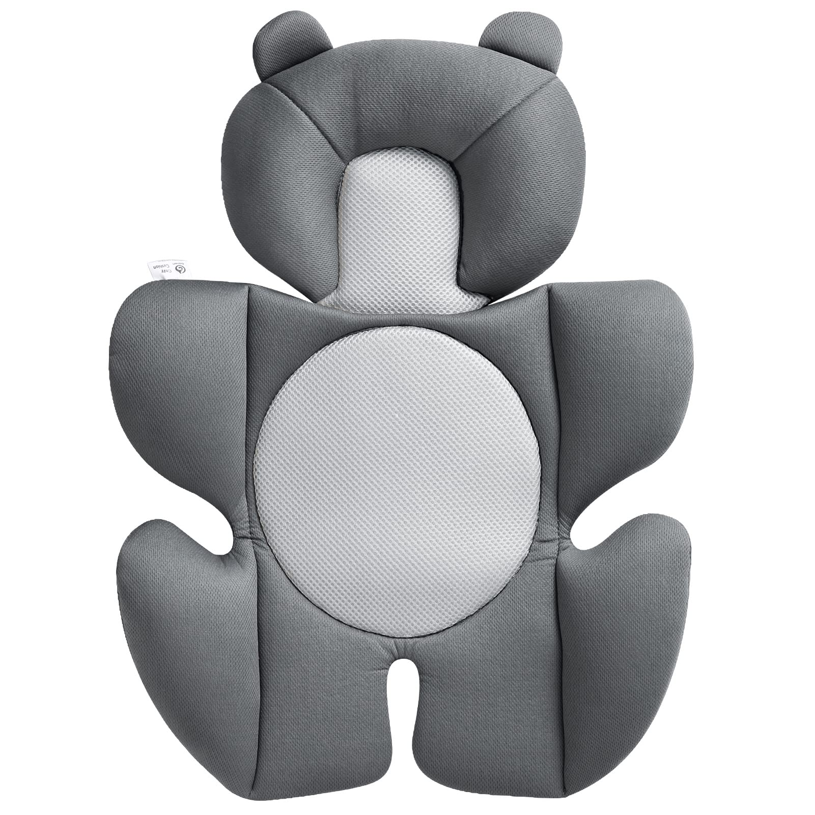 G Ganen Baby Comfort Support Cushion Stroller and Seat Comfort Cushion Insert Liner (Dark Grey)