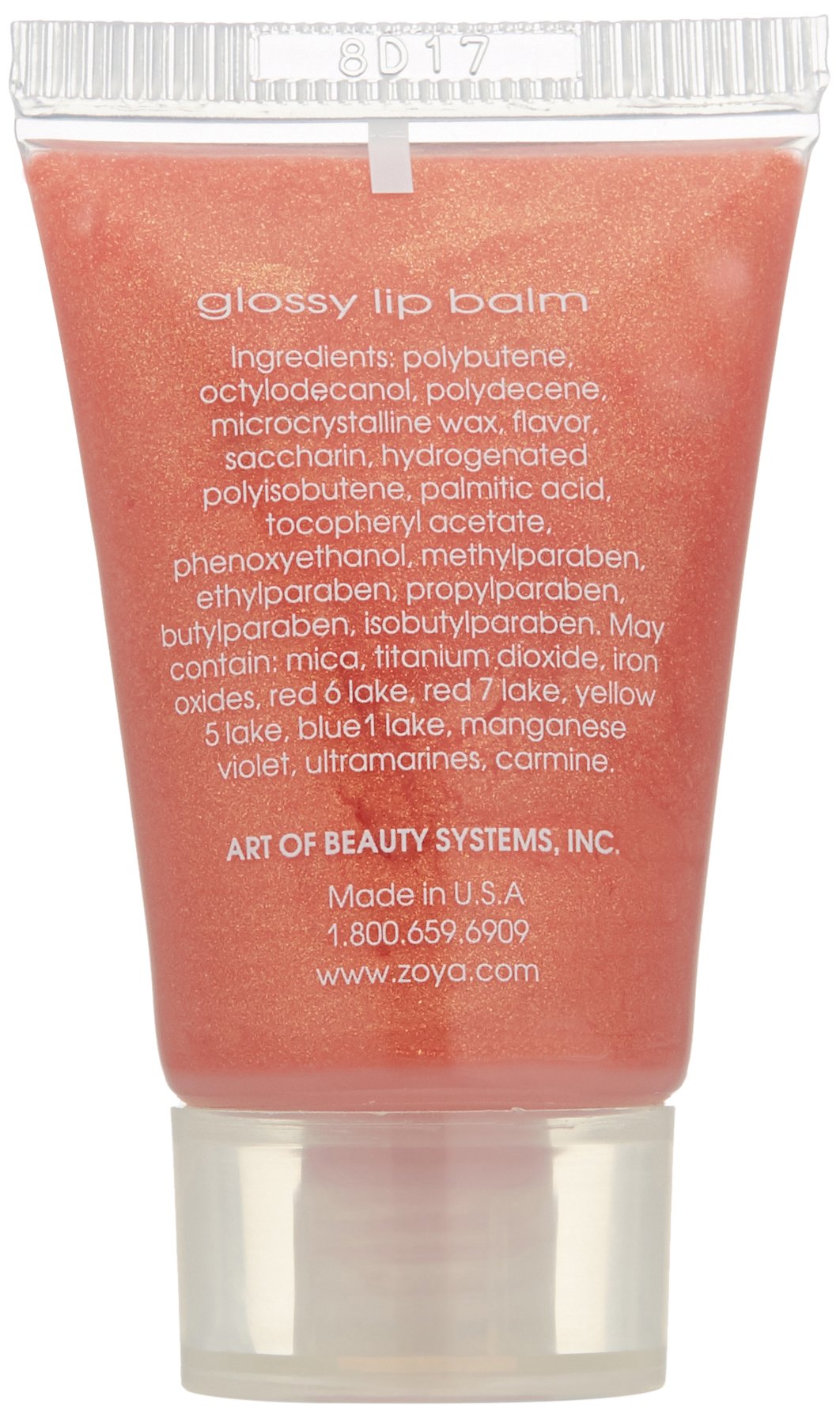 ZOYA Lip Gloss, Blog, 0.42 oz.