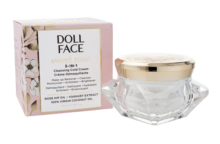 Doll Face Sweet Rose 5-in-1 Cleansing Cold Cream