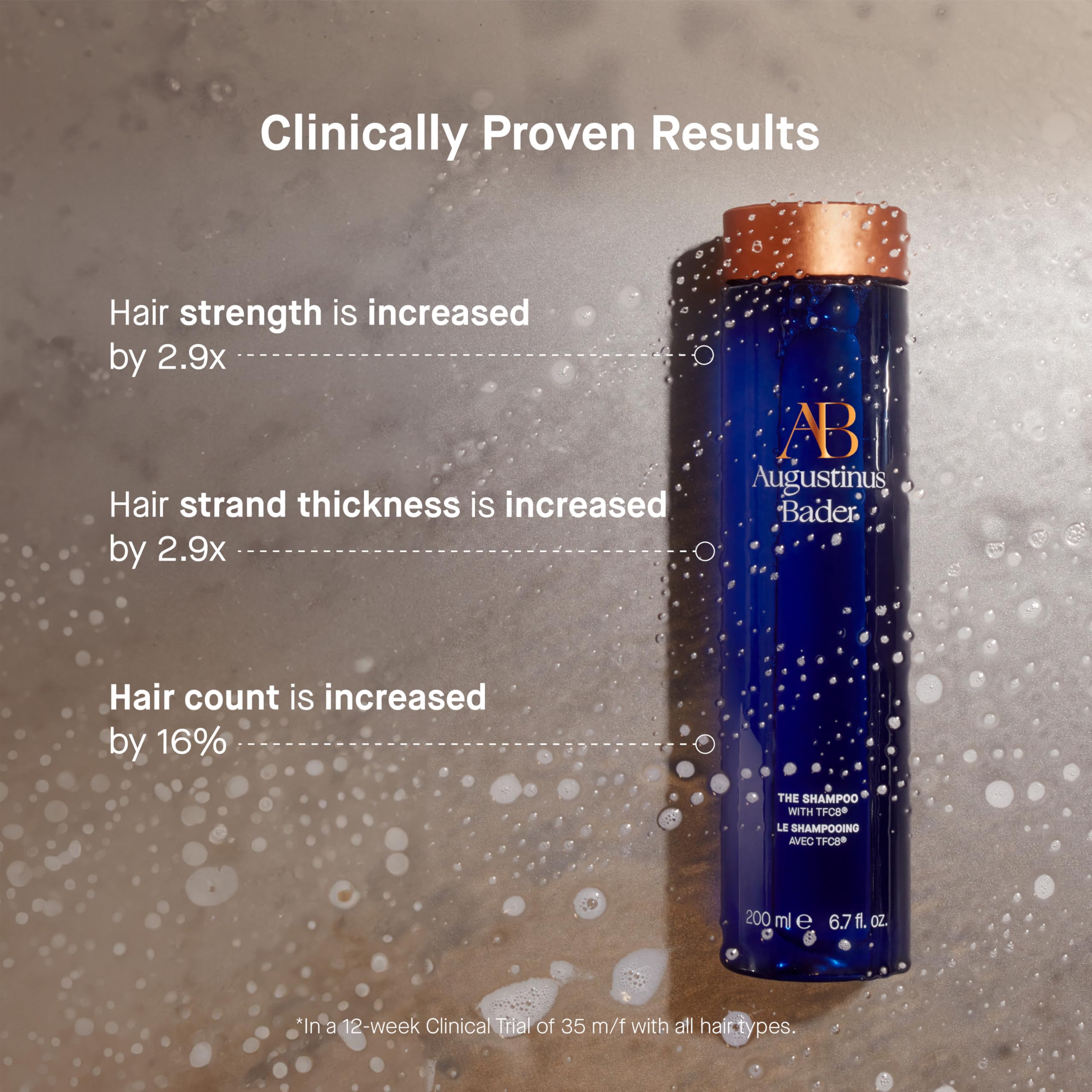 Augustinus Bader The Shampoo with TFC8 - Luxurious Shampoo