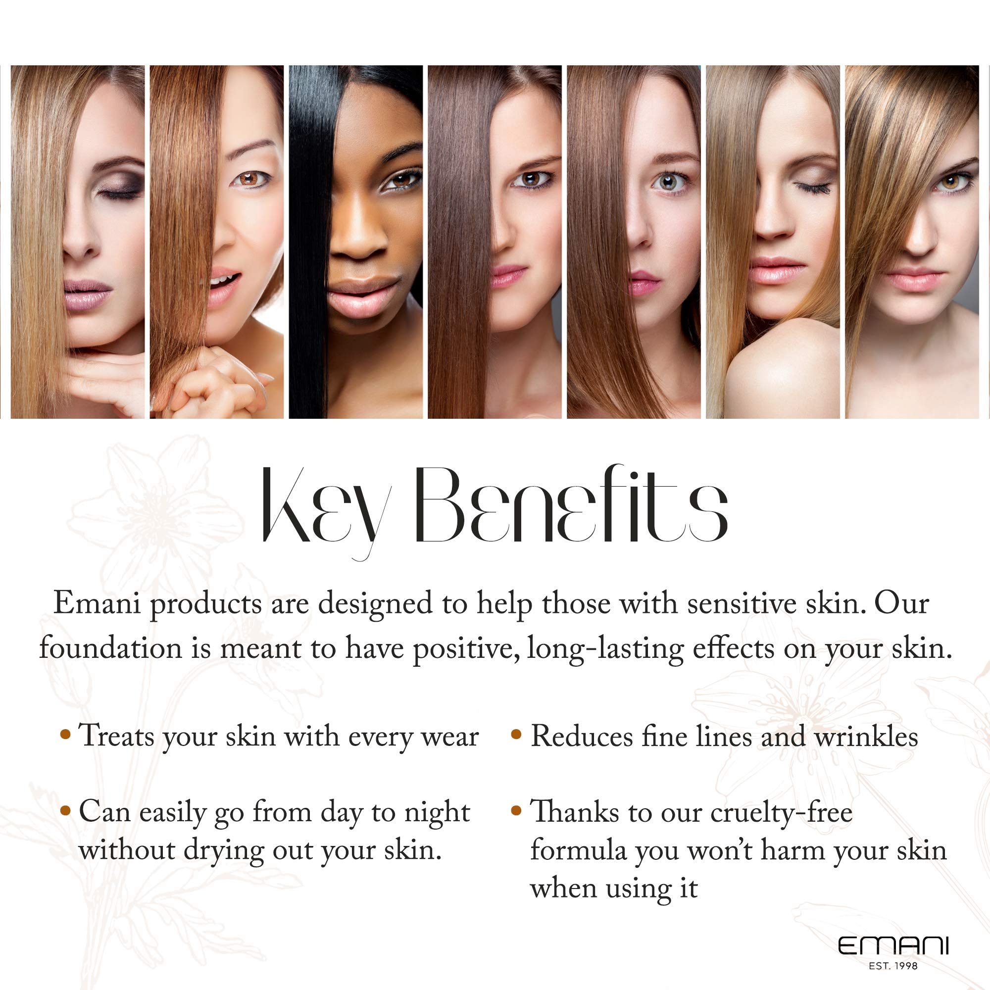 Emani Flawless Matte Foundation - Ginger