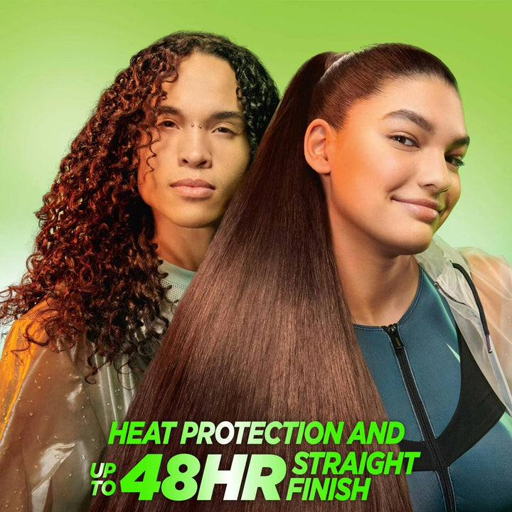Garnier Fructis Style Sleek & Shine Flat Iron Perfector Straightening Mist 6 oz (Pack of 2)