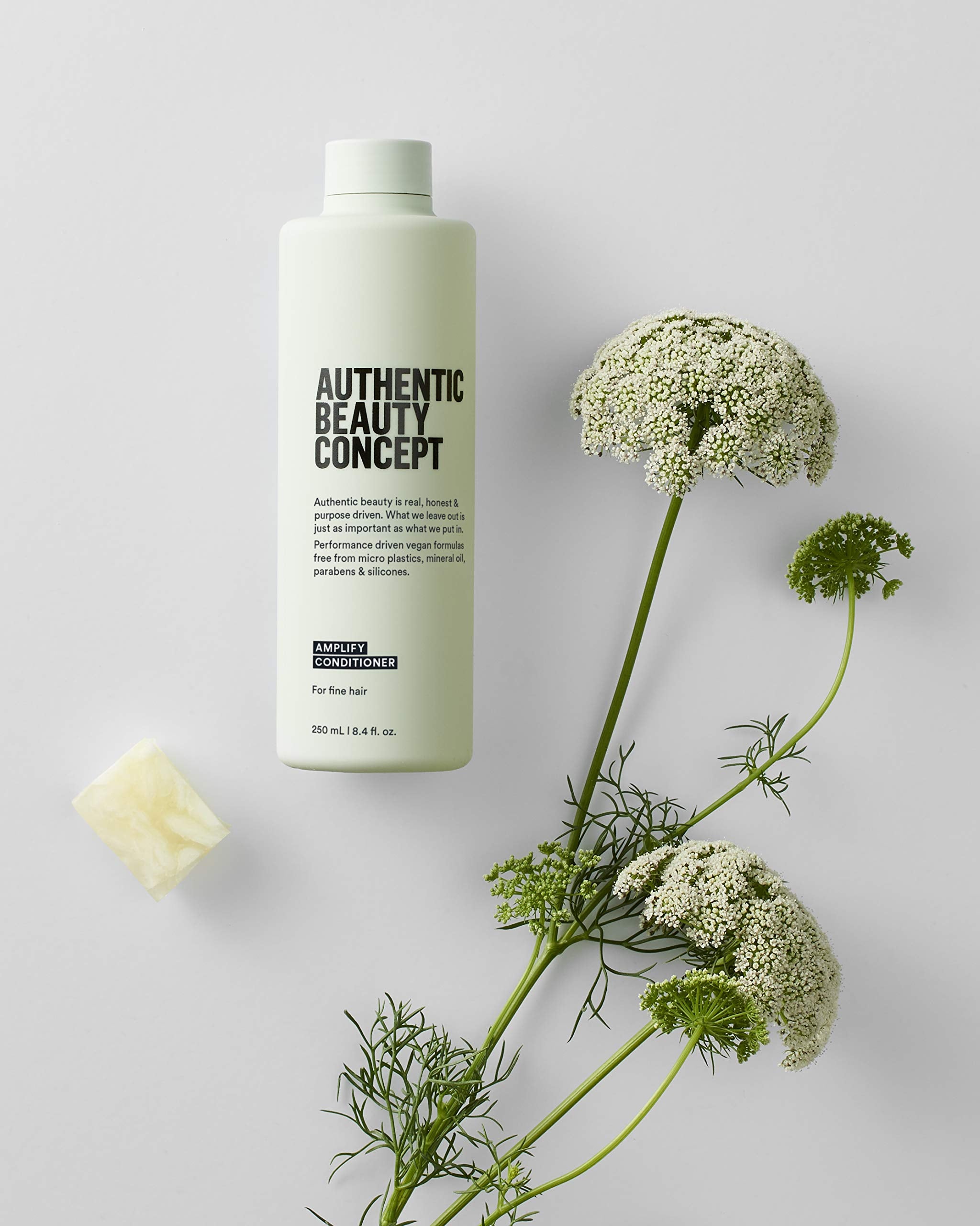 Authentic Beauty Concept Amplify Conditioner | Fine hair | Increases Body & Volume | Vegan & Cruelty-free | Silicone-free | 8.4 fl. oz.