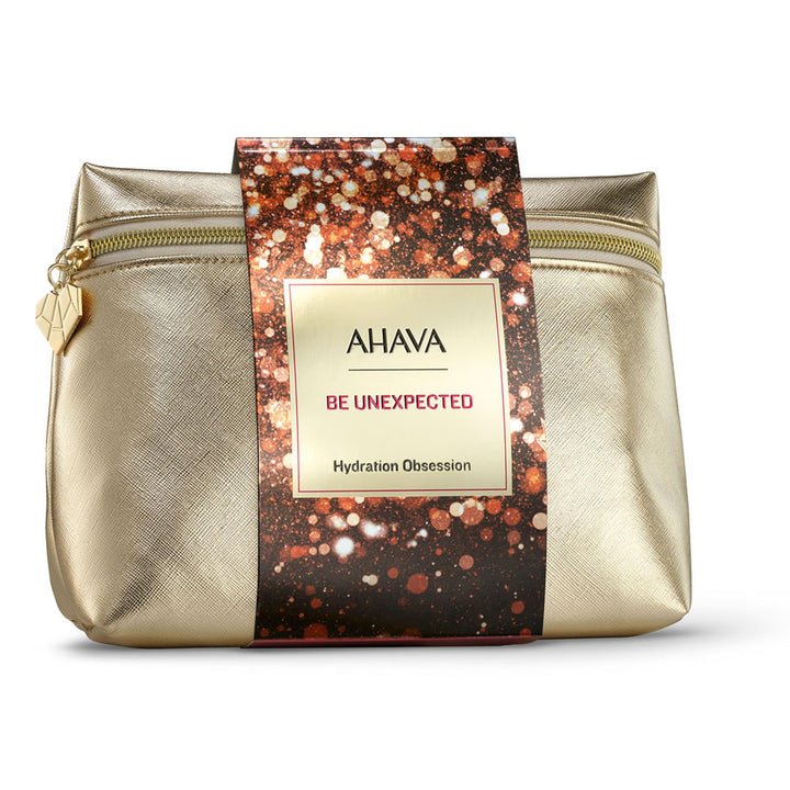 AHAVA Hydration Obsession Gift Set - Includes Hyaluronic Acid Serum 1 Fl.Oz, Hyaluronic Acid Leave-on Mask 1.7 Fl.Oz & Hyaluronic Acid 24/7 Cream 1.7 Fl.Oz, enriched with exclusive Dead Sea Osmoter