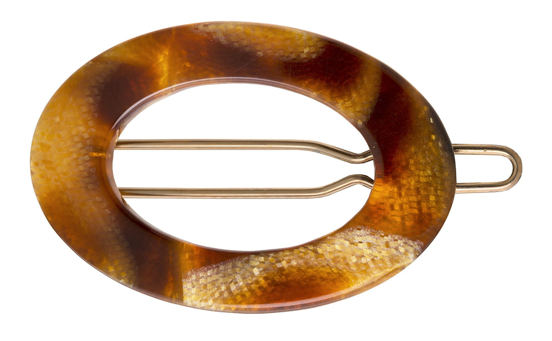 Africa : France Luxe New Oval Cutout Tige Boule Barrette - Africa
