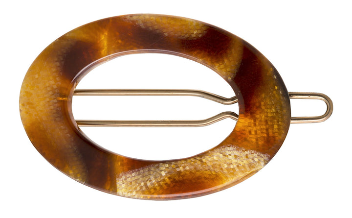 Africa : France Luxe New Oval Cutout Tige Boule Barrette - Africa