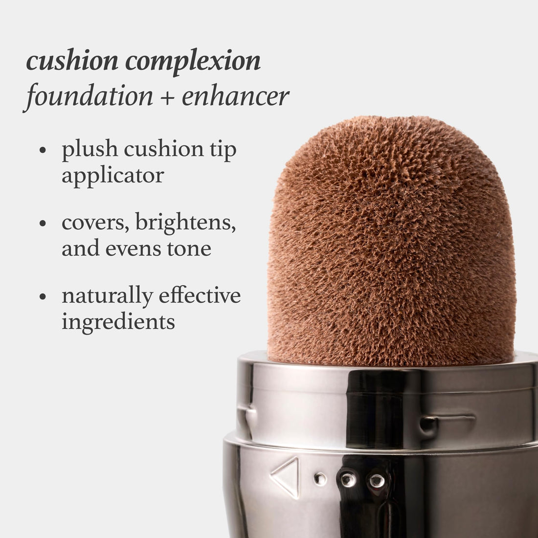 Julep Cushion Complexion Medium Coverage Foundation - Linen | Covers, Brightens & Evens Skin Tone | On-The-Go Cushion Applicator | Hyaluronic Acid, Vitamin B5 & E
