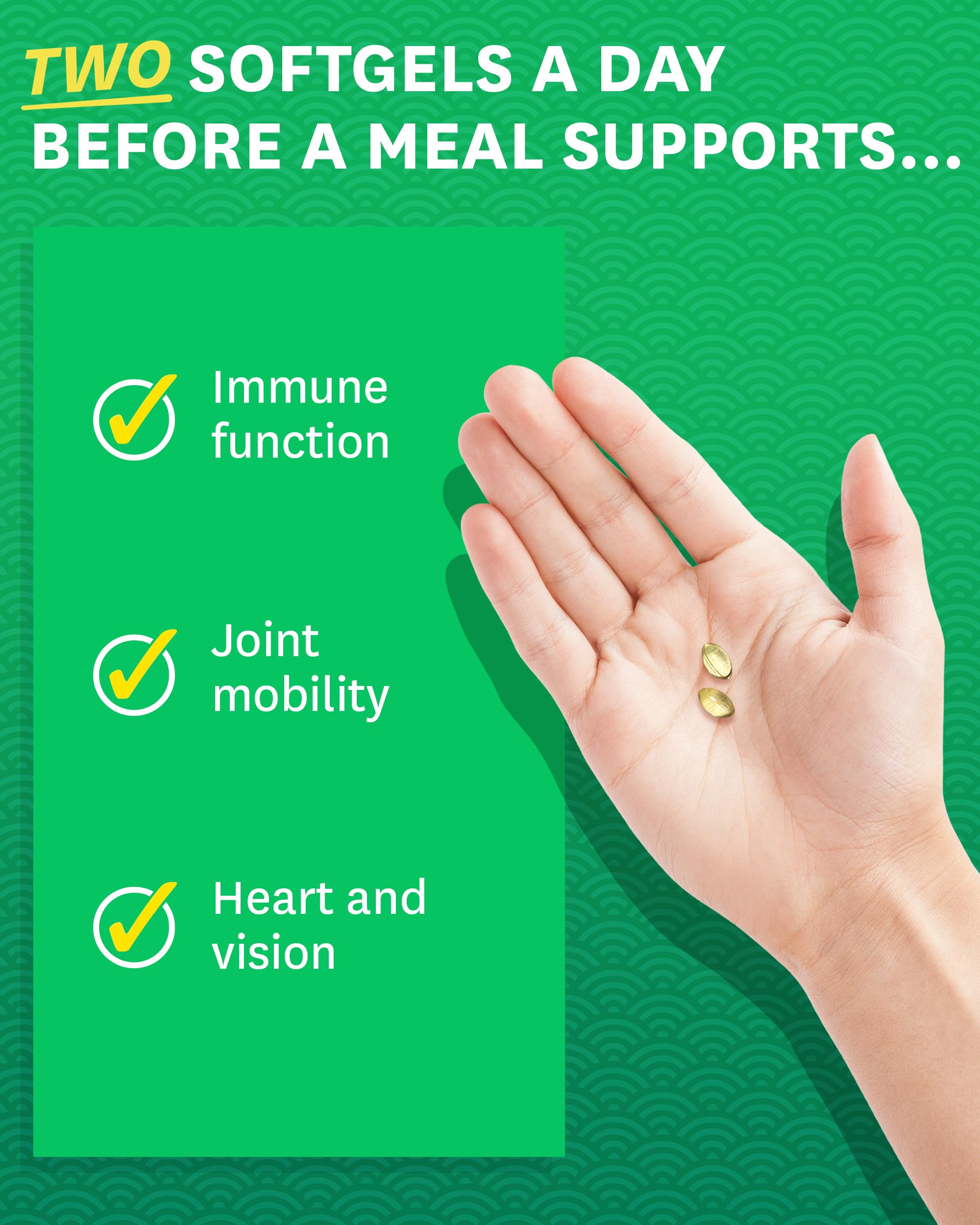 Zenwise Health Vegan Omega 3 Supplement for Women and Men from Marine Algae Oil with DHA & EPA - Plant Powered Fish Oil Alternative, Sustainably Sourced for Heart, Eye & Joint Health -120 CT