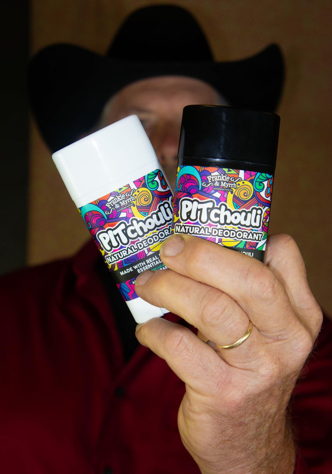 Frankie & Myrrh PITchouli 3 Pack | Natural Patchouli Deodorant | Real Essential Oils | Aluminum Free-Baking Soda, Coconut Oil and Shea Butter (2.56 oz ea) Paraben and Phthalate Free