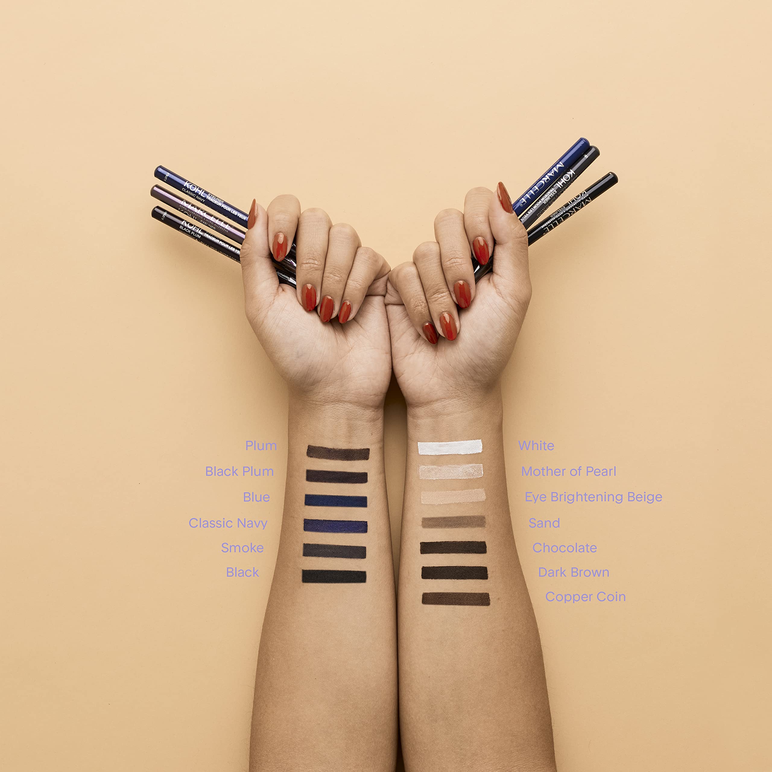 Marcelle Kohl Eyeliner, Smoke, Hypoallergenic and Fragrance-Free, 0.04 oz