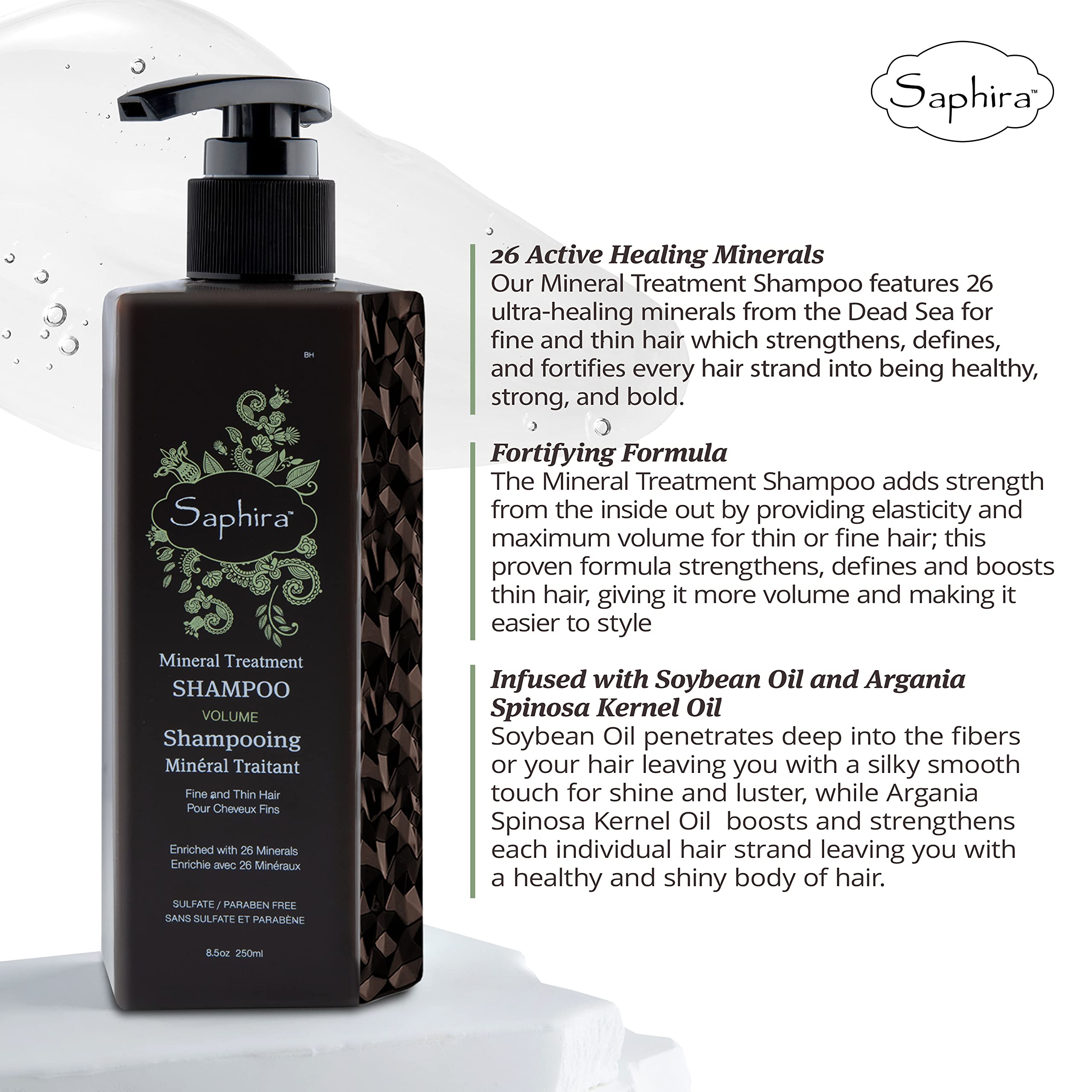 SAPHIRA Mineral Treatment Shampoo