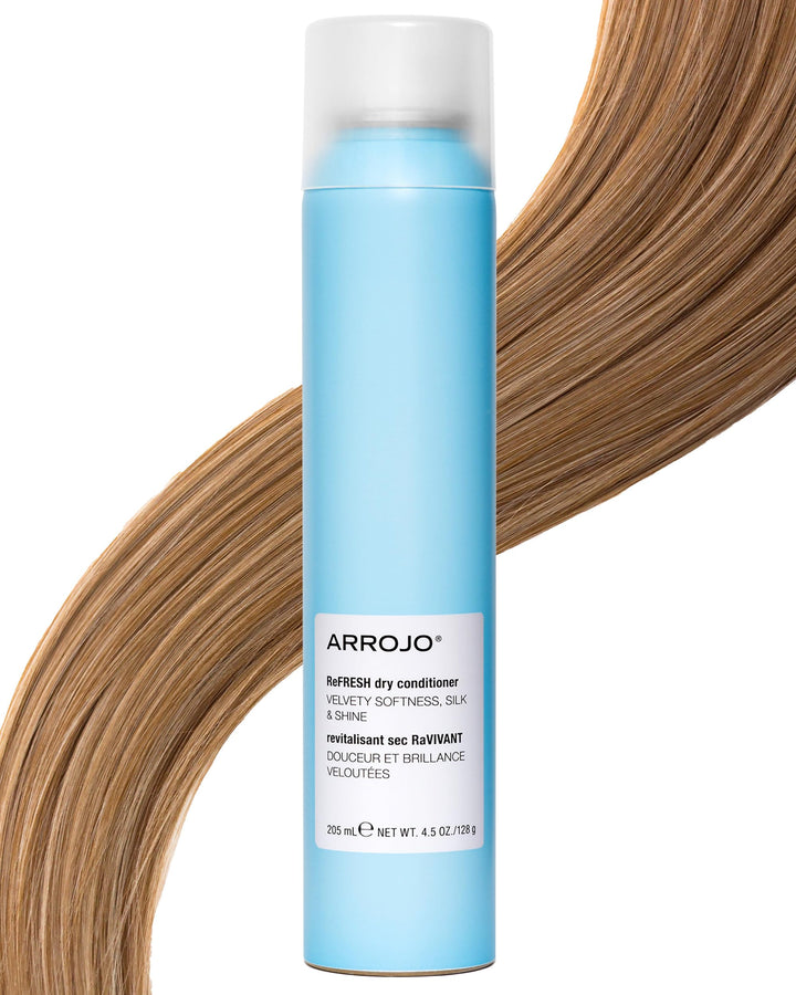 Leave In Conditioner Spray - Sulfate-Free, Paraben-Free ReFRESH Dry Conditioner Spray for Hair of All Types - Keratin & Vitamin E Anti Frizz Spray - Travel Conditioner for Men & Women by Arrojo, 4.5oz