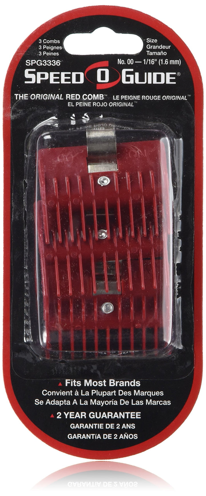 Speed-O-Guide SP-SPG3336 Size 00 Comb, 3 Count