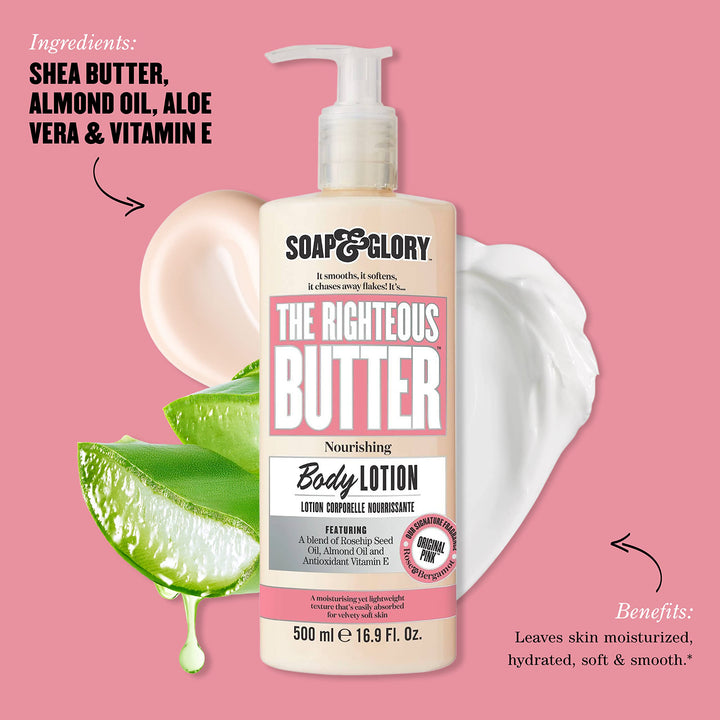 Soap & Glory The Righteous Butter Body Lotion 16.2 oz...