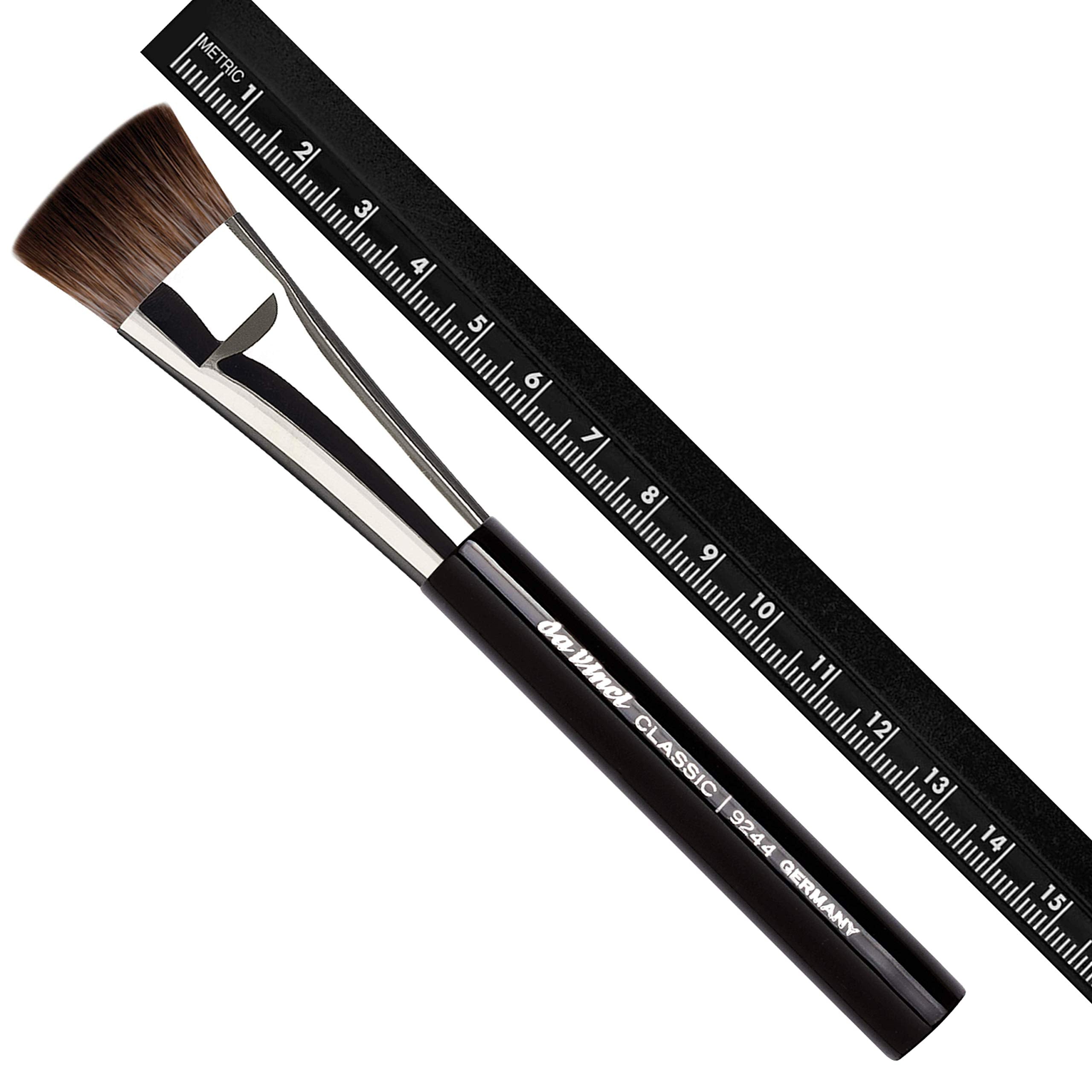 da Vinci Cosmetics Series 9244 Classic Blusher/Contour Brush, Flat Synthetic, 0.81 Ounce