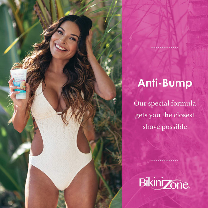 Bikini Zone Shave Gel Anti- Bumps 4oz (3 Pack)