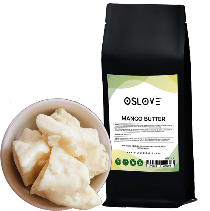 Mango Butter 1 LB by Oslove Organics -Pure