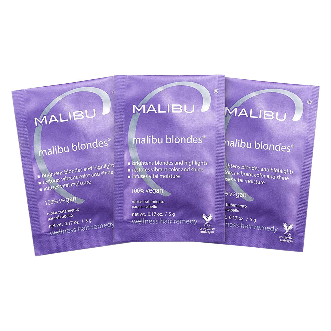Malibu C Blondes Wellness Hair Remedy, 3 Count