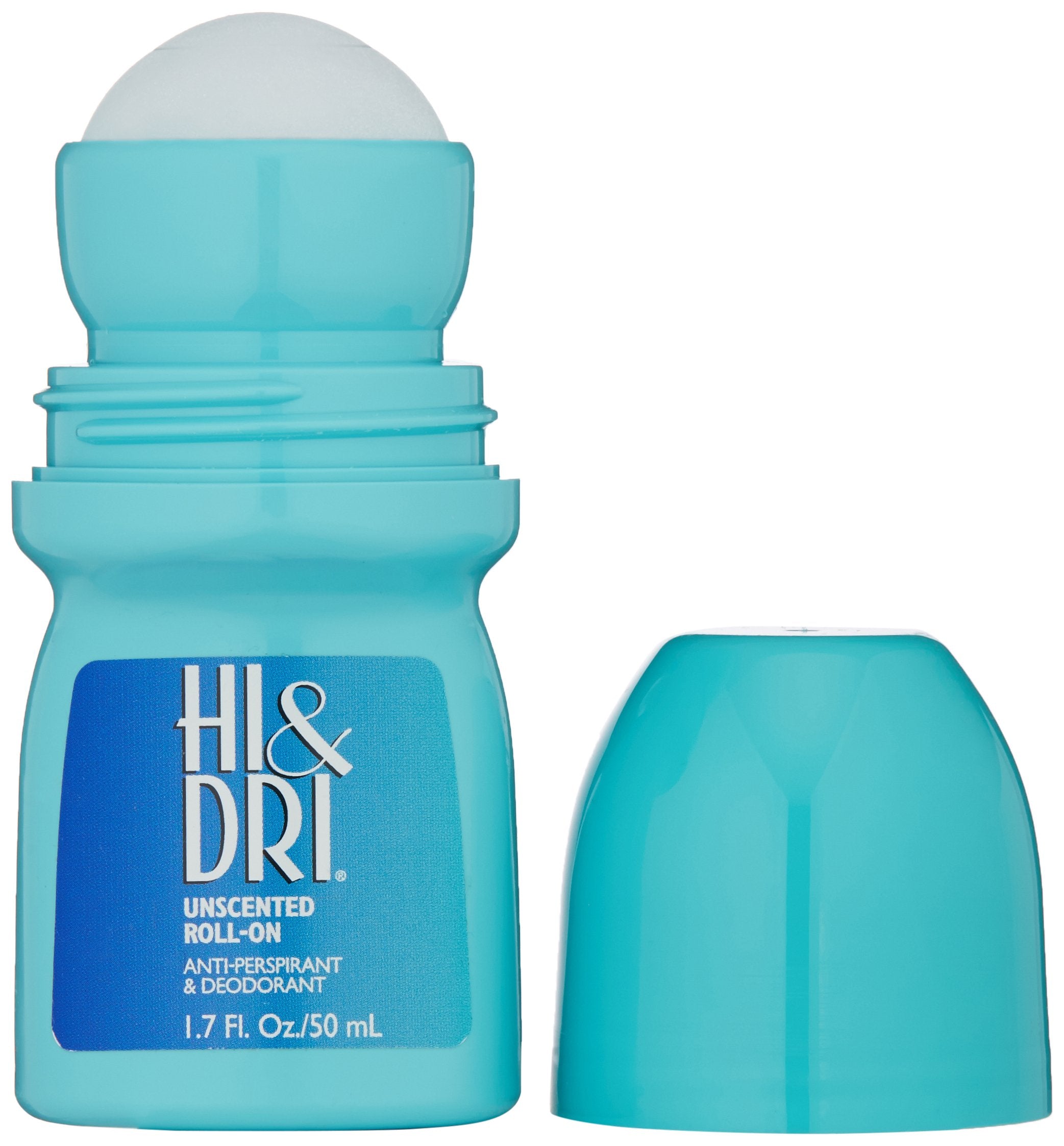 Revlon Hi & Dri Roll-On Anti-Perspirant Unscented, 1.7 Ounce