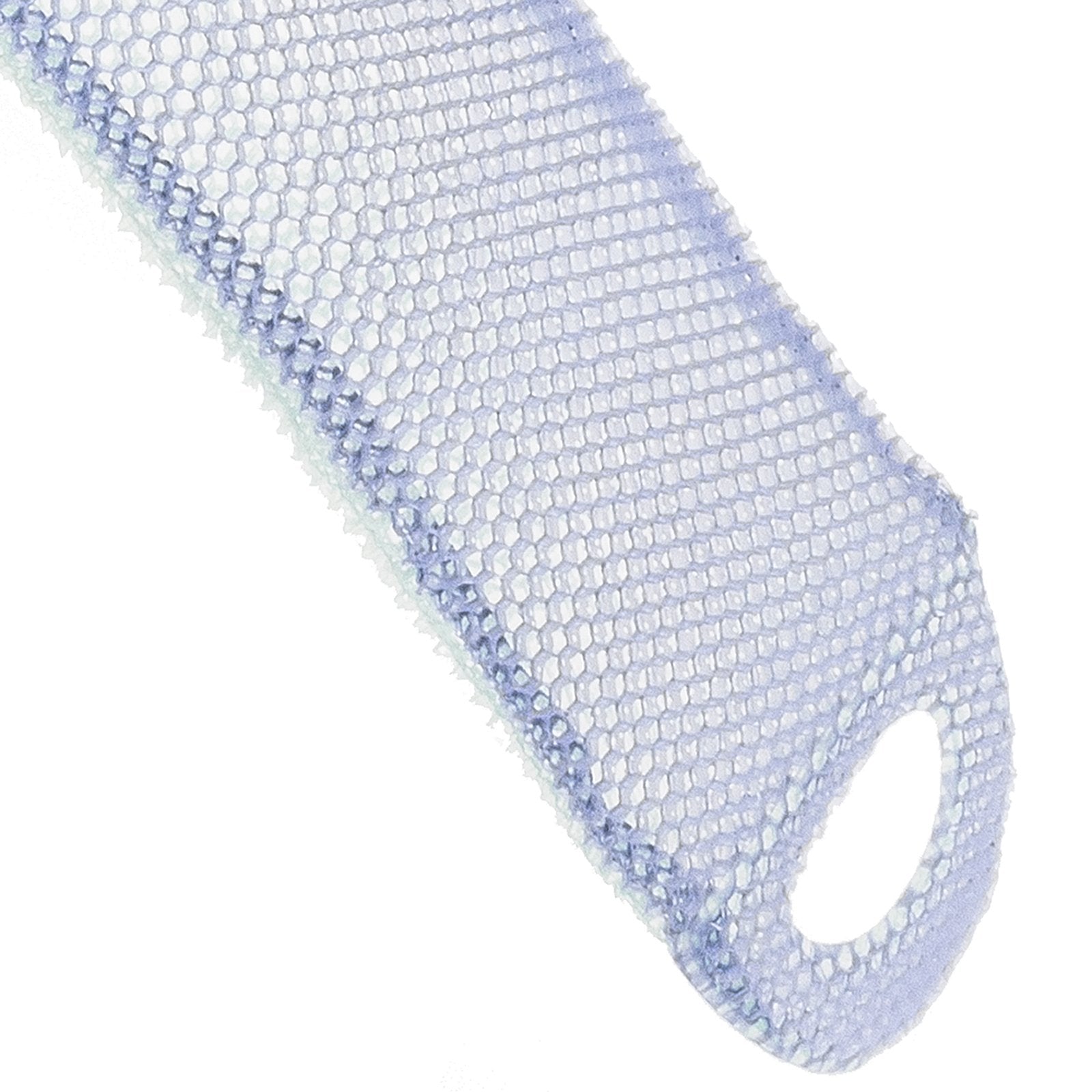 Supracor Spa Body Exfoliator Bath Face Antibacterial Scrub Sponge (Purple/Green)