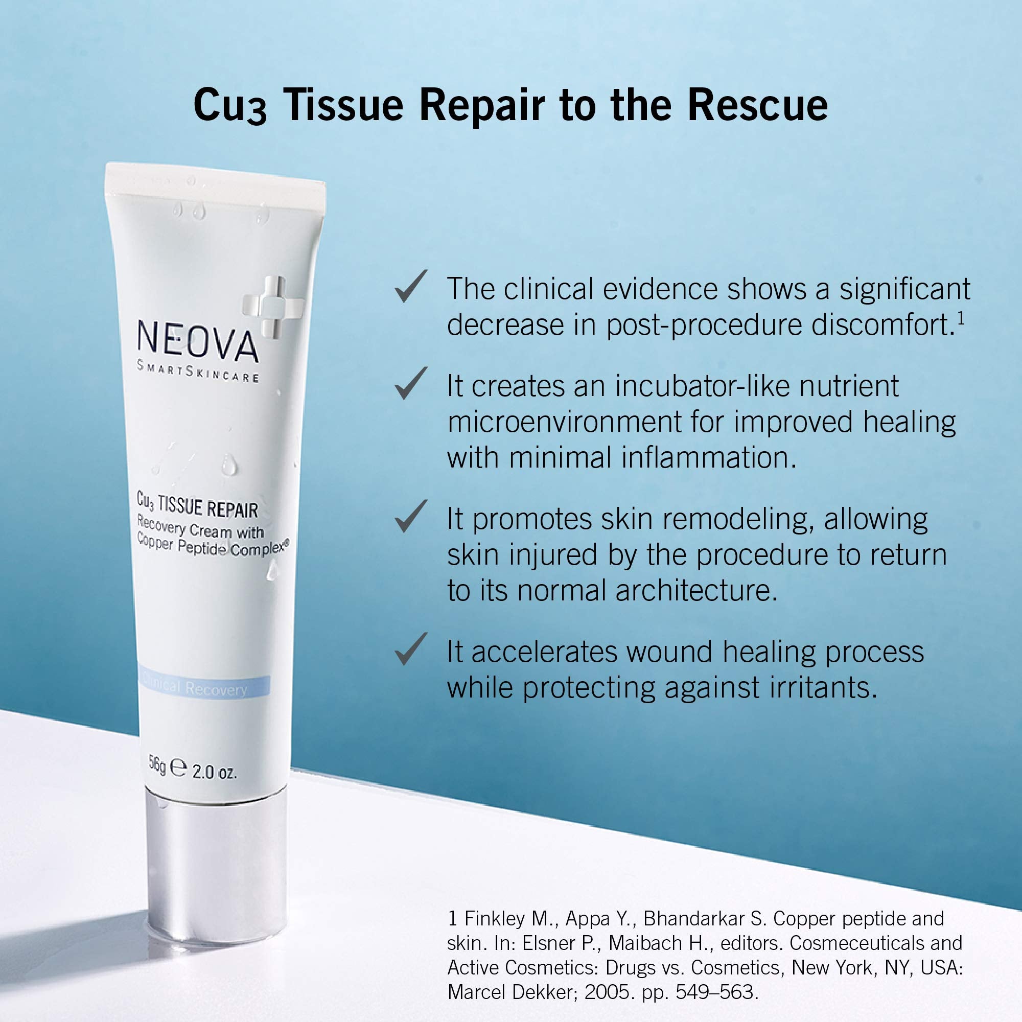 Neova Clinical Recovery - Cu3 Tissue Repair 56g/2oz