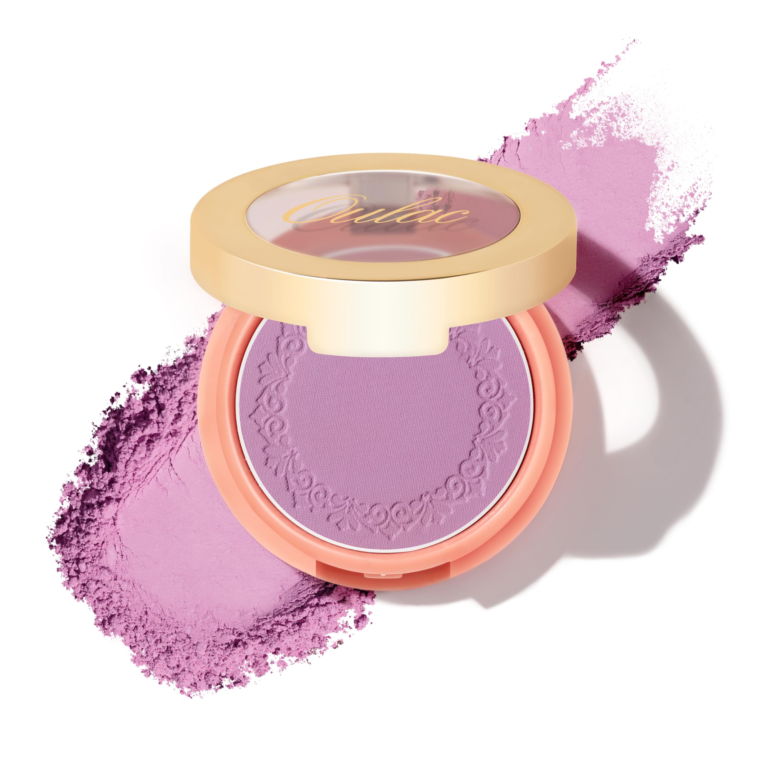 Oulac Purple Blush Cream Makeup | Highly Pigmented | Natural Matte Glow | Shape & Highlight Face | Cruelty-Free with Rose Oil | N20 Believe 4.8g