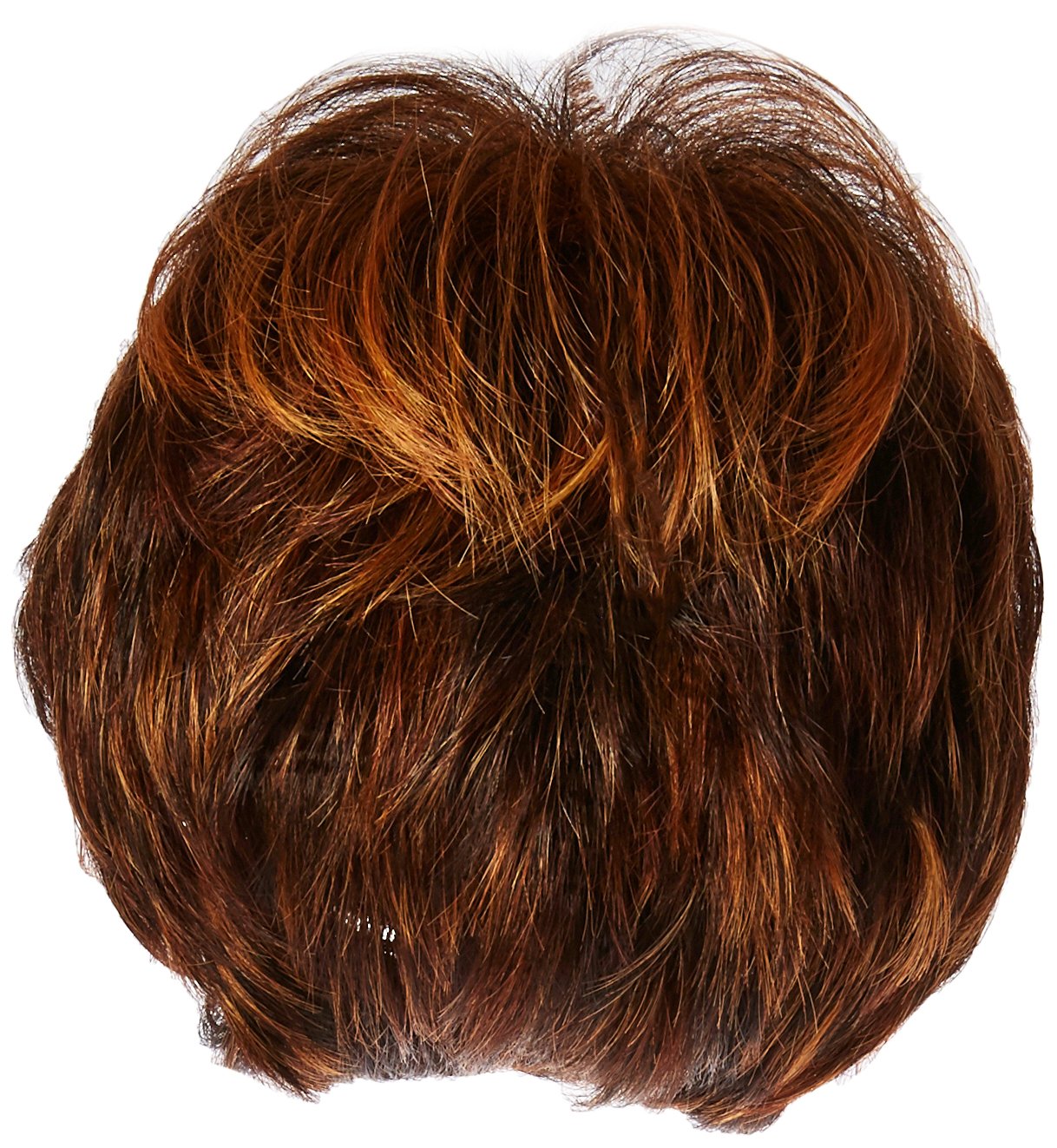 Glazed Auburn: Textured Cut Wig Color R3329S+ Glazed Auburn - Hairdo Wigs Short Feathered Modern Tru2Life Heat Friendly Synthetic Wispy Bang