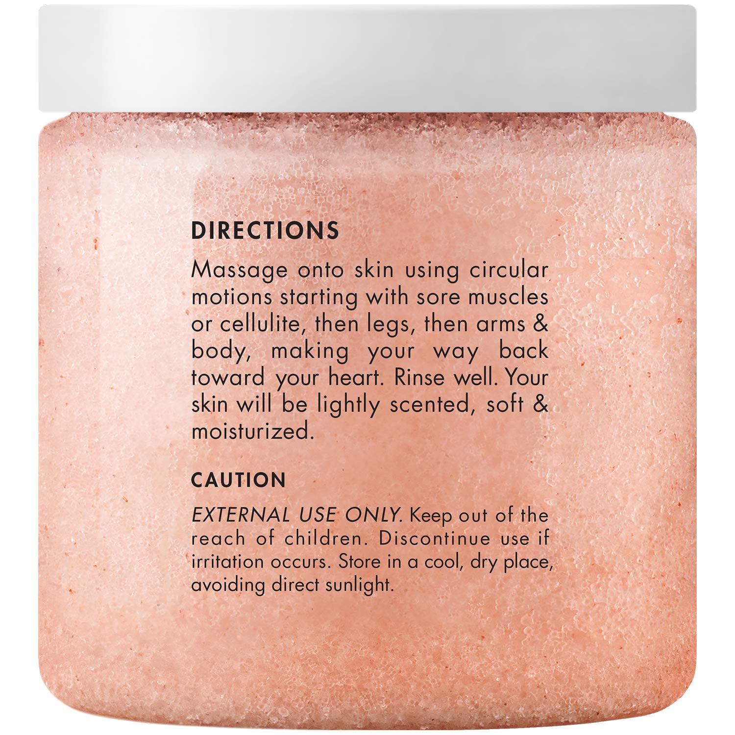 MAJESTIC PURE Himalayan Pink Salt Body Scrub with Lychee Oil and Sweet Almond Oil | Exfoliating Body Scrub for Skin Care, Stretch Marks, Acne, Cellulite | Body Scrub Exfoliator |10 oz (Pack of 2)