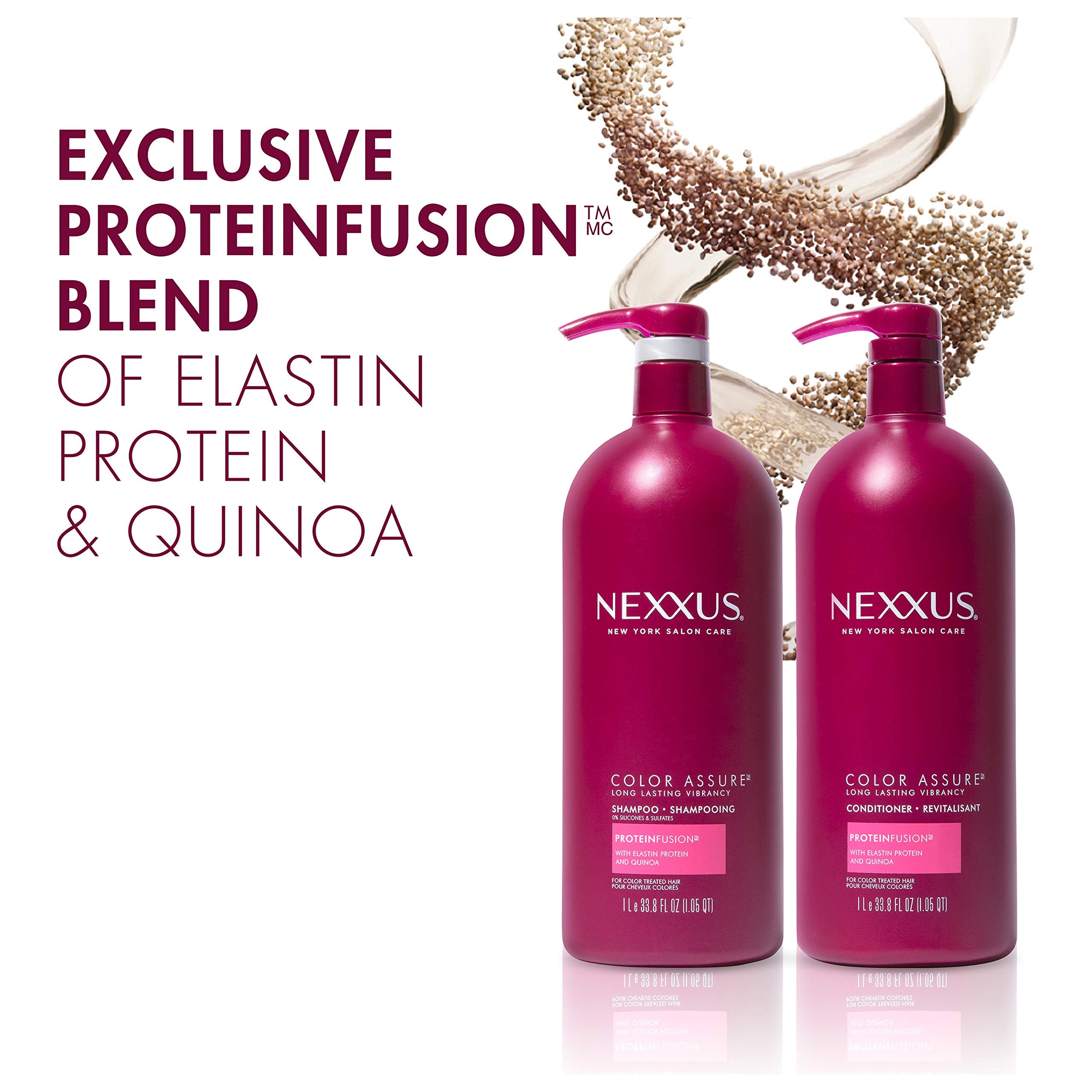 Nexxus Color Assure Shampoo and Conditioner Plus Combo Pack 33 oz