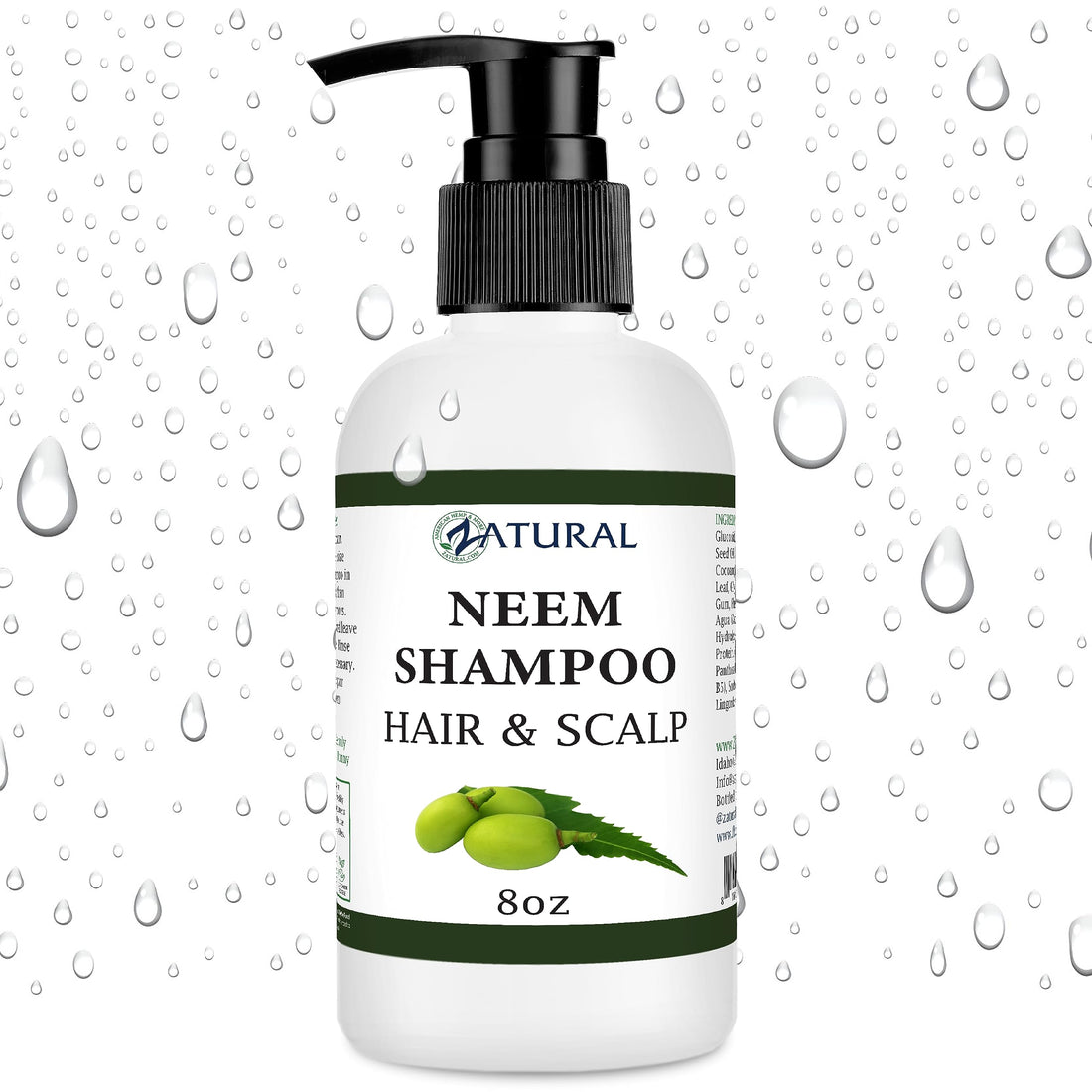 8 Ounce : Neem Scalp Shampoo (8 Ounce)