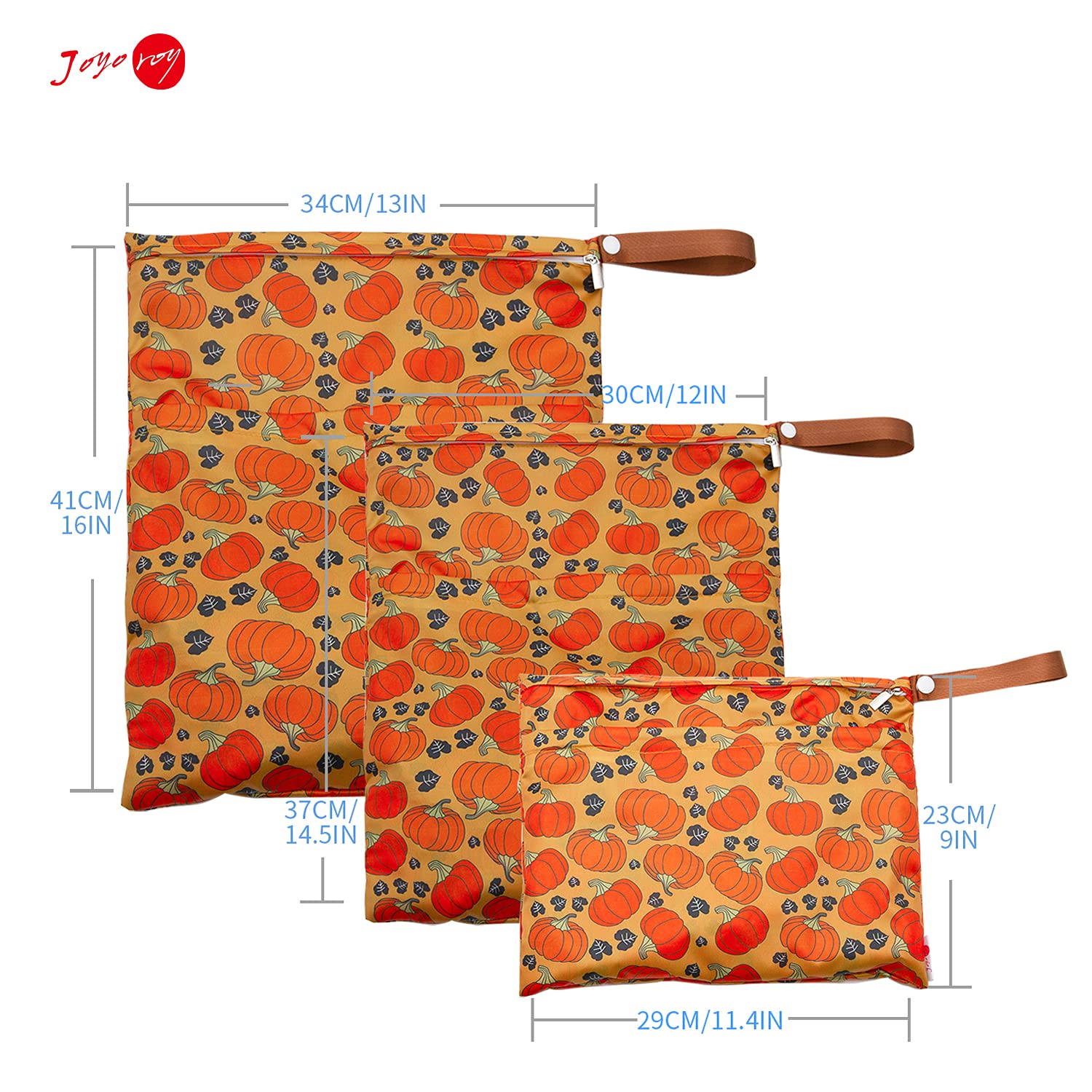 Joyo roy Wet Dry Bags for Diaper Bag Baby Diaper Bag Wet Bag for Cloth Diapers Beach Bag Wet Bag for Diaper Bag Diaper Wet Bags Bolsas para Pañales Sucios Waterproof Bag Dry Bag Water Proof Bag