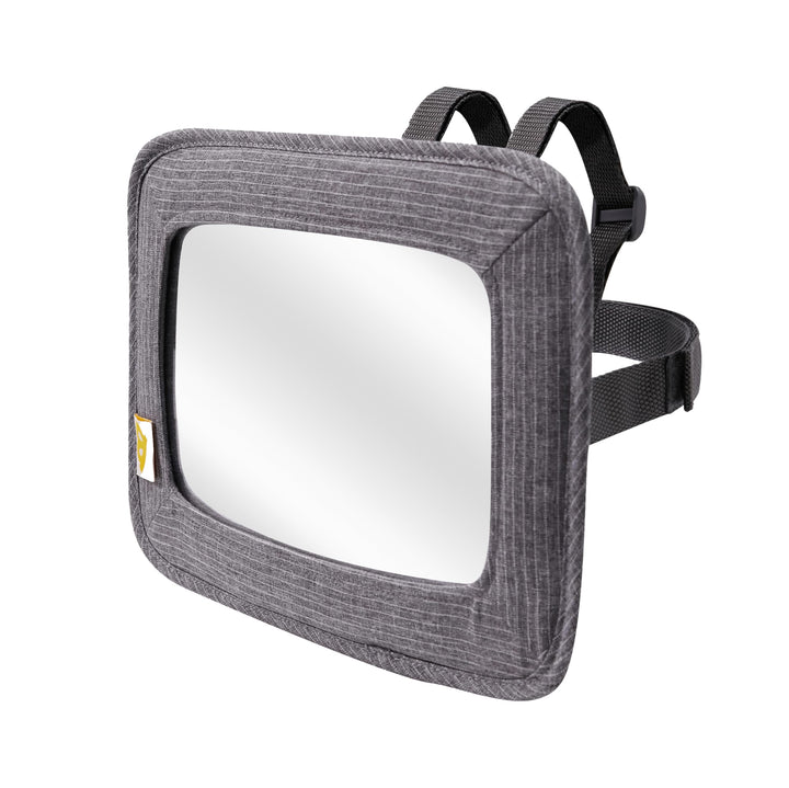 GoldBug Soft Sided Rear & Forward Facing Safety Mirror for Baby & Toddler - Shatter Resistant - Jumbo Baby Car Mirror