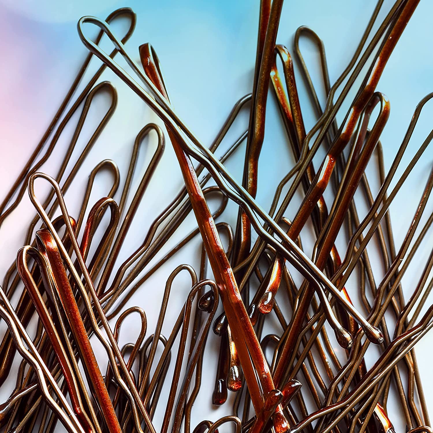 Conair Bobby Pins In Tub, Brown, 500 Pack