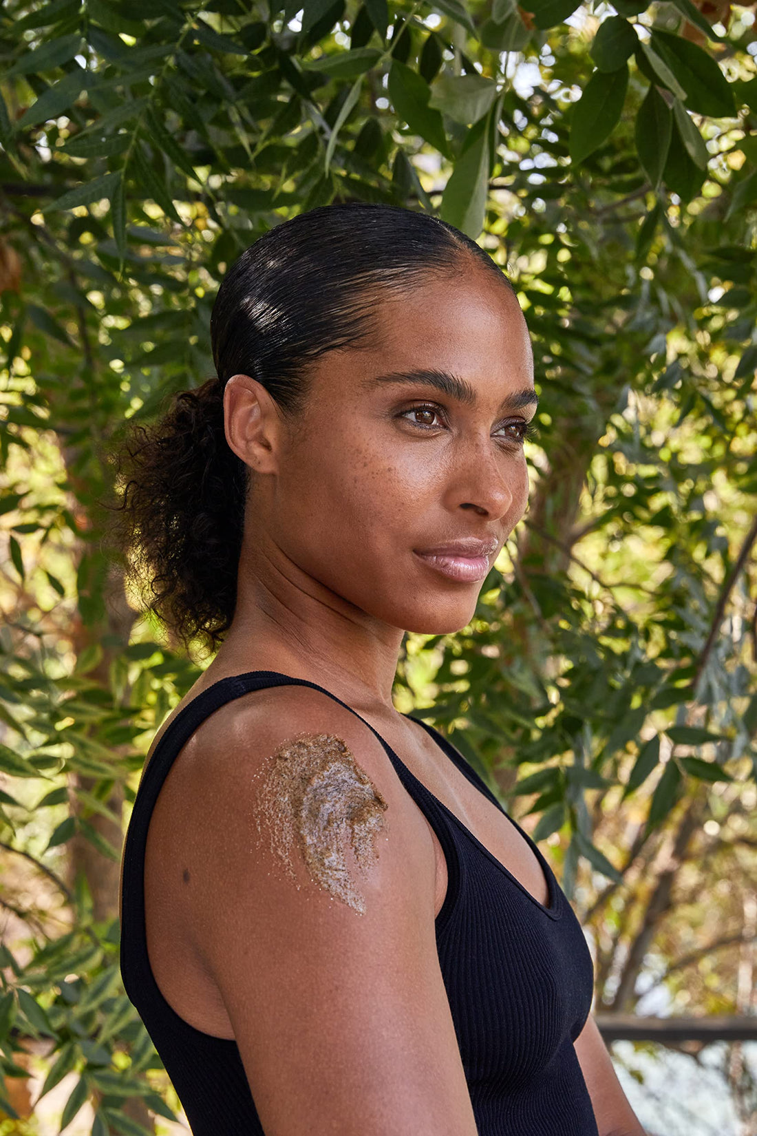 LATHER Lavender and Olive Foaming Body Scrub | Dual Body Scrub & Body Wash | Exfoliating Body Scrub | Body Skin Care Products | Body Scrubber | Body Scrub, Hand Scrub & Leg Exfoliator | 4 oz Jar