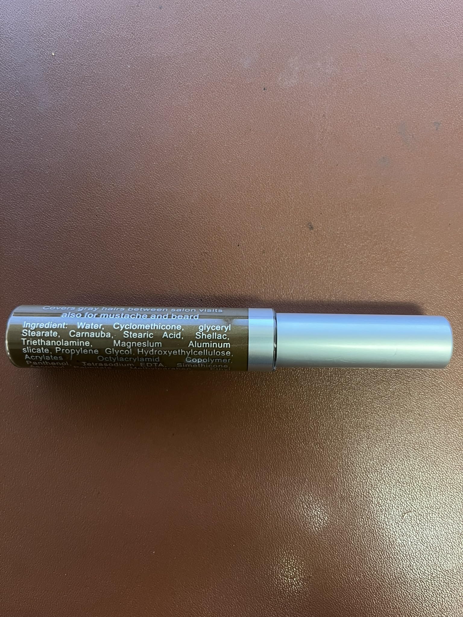 (3 Pack) RASHELL Masc-A-Gray Hair Color Mascara - Brown