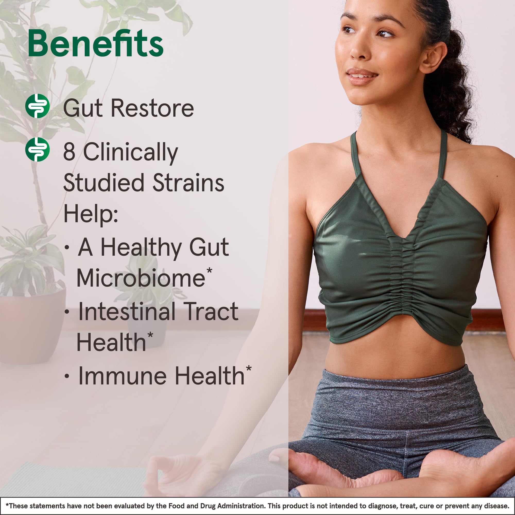 Jarrow Formulas Jarro-Dophilus EPS Gut Restore Probiotics 25 Billion CFU with 8 Clinically-Studied Strains, Dietary Supplement for Intestinal and Immune Support, 30 Veggie Capsules, 30 Day Supply