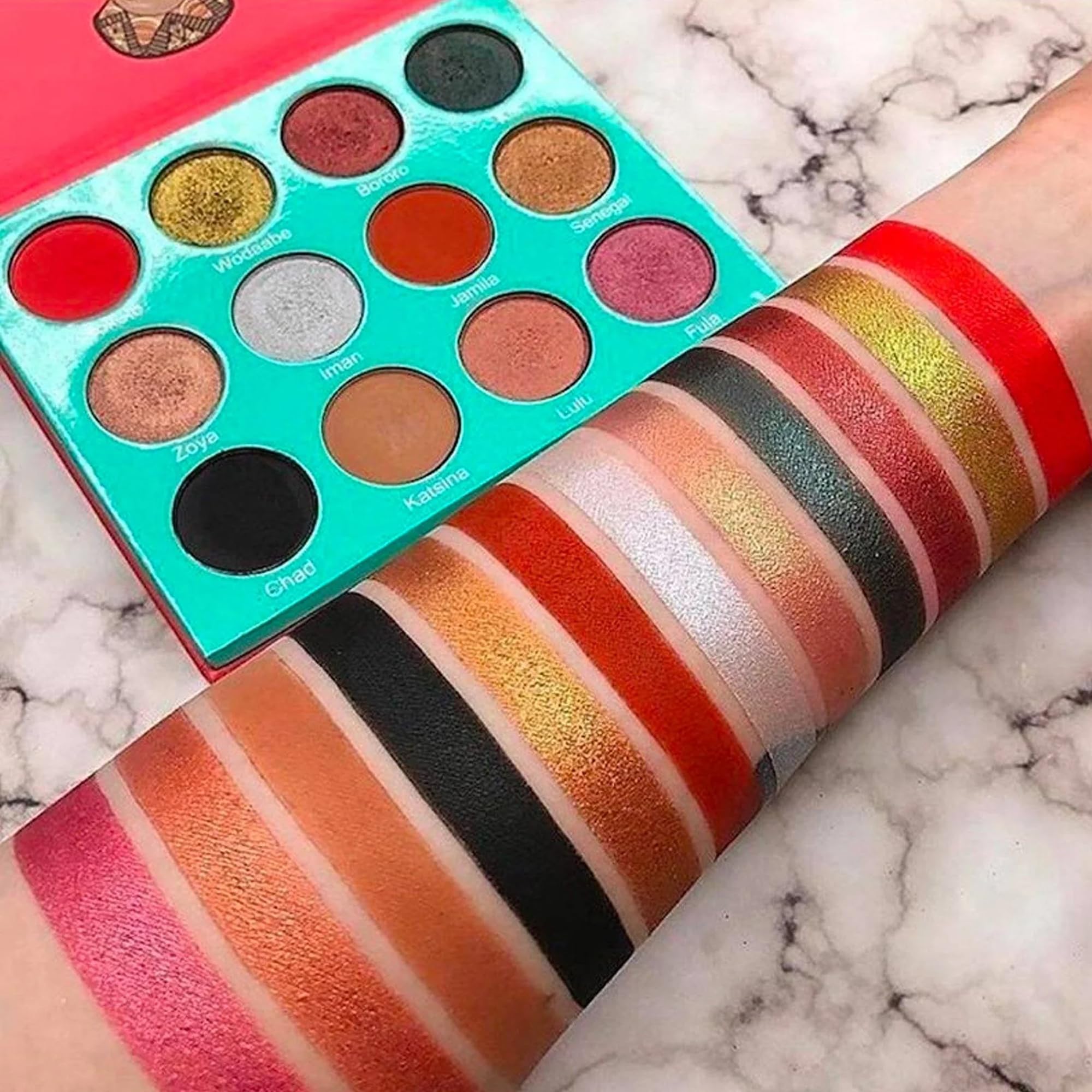 The Saharan Palette by Juvia's