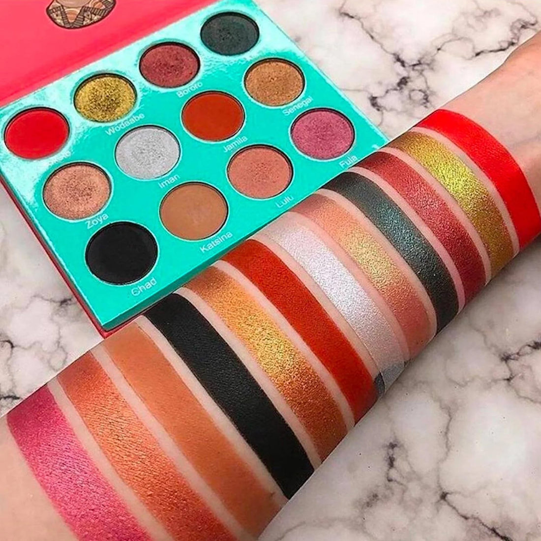 The Saharan Palette by Juvia's