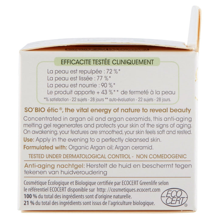 SOBiO etic Argan Anti-Age Night Gel SoBio 40ml