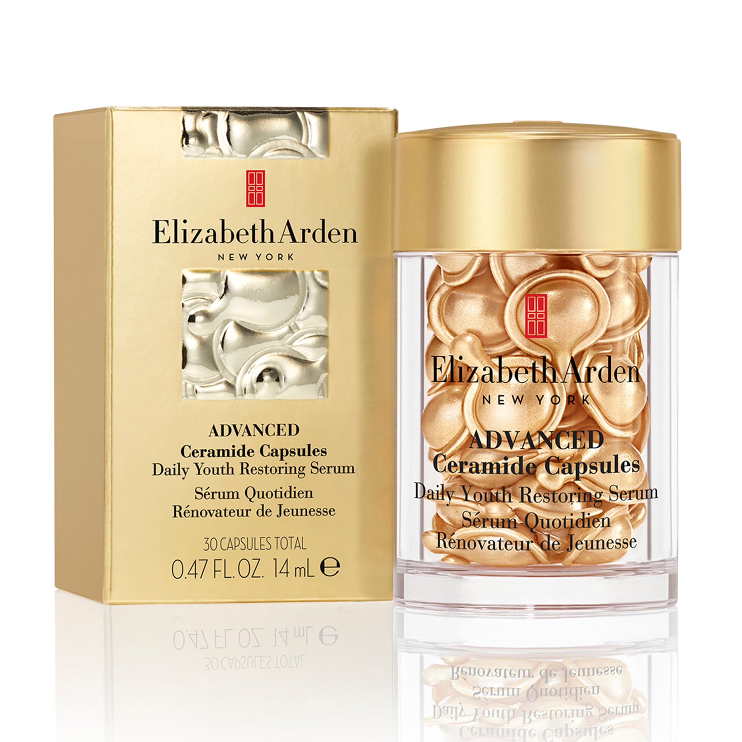 Elizabeth Arden Advanced Ceramide Face Serum Capsules, 30 Count