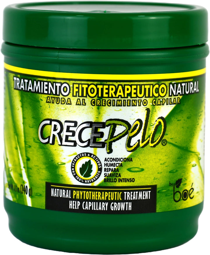 BOE Crece Pelo Natural Phitoterapeutic Treatment for Capillar Growth 8oz