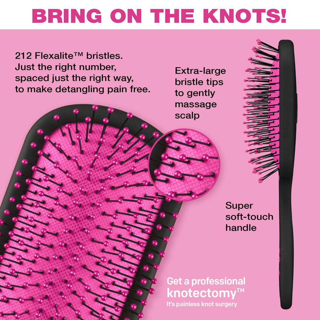 Conair The Knot Dr. Conair The Pro with Case (Pink)
