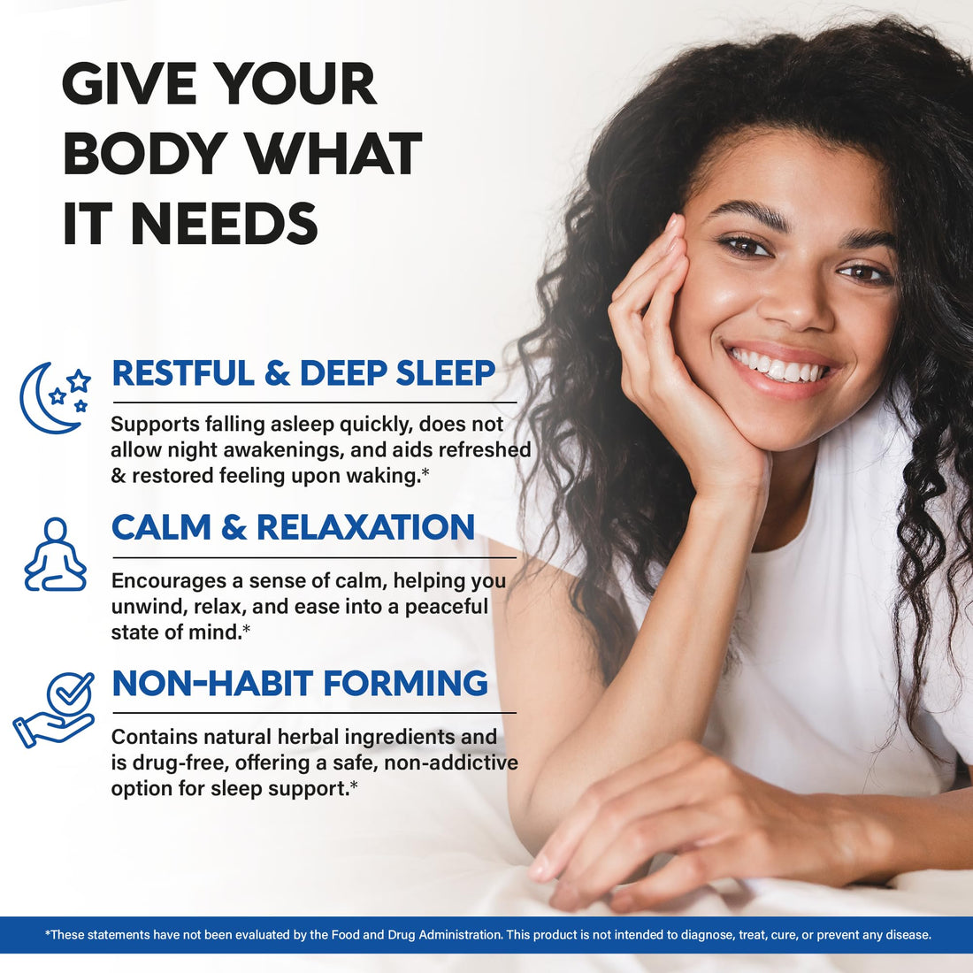 Sleeping Pills for Adults 550mg - Valerian Root for Sleep | Melatonin 3mg | L-Theanine | Magnesium - Natural Sleep Aid Supplement - Non-Habit Forming Rest Support - Made in USA - 1/Day | 60 Capsules
