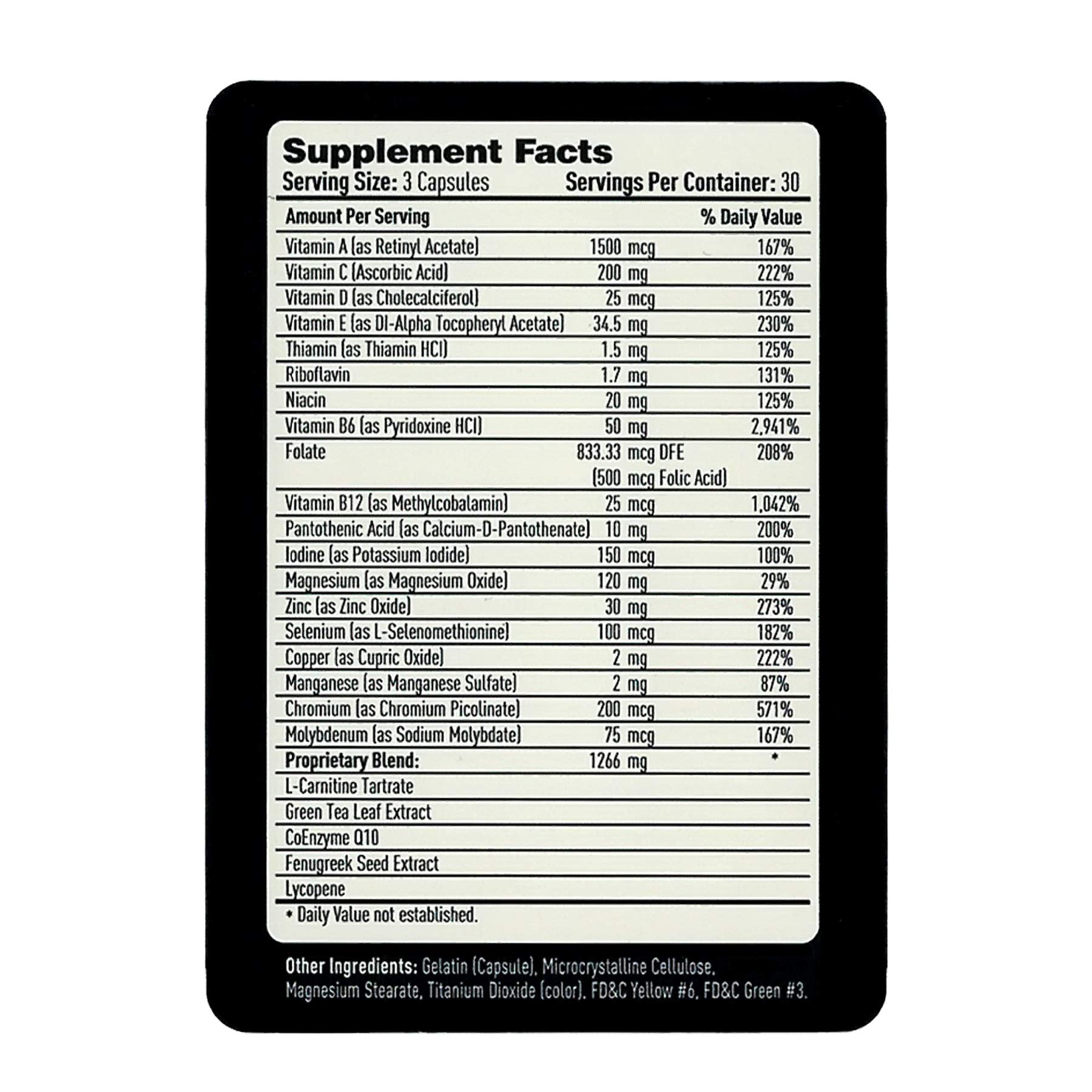 Strong Swimmers - Sperm Enhancement Multivitamin for Men