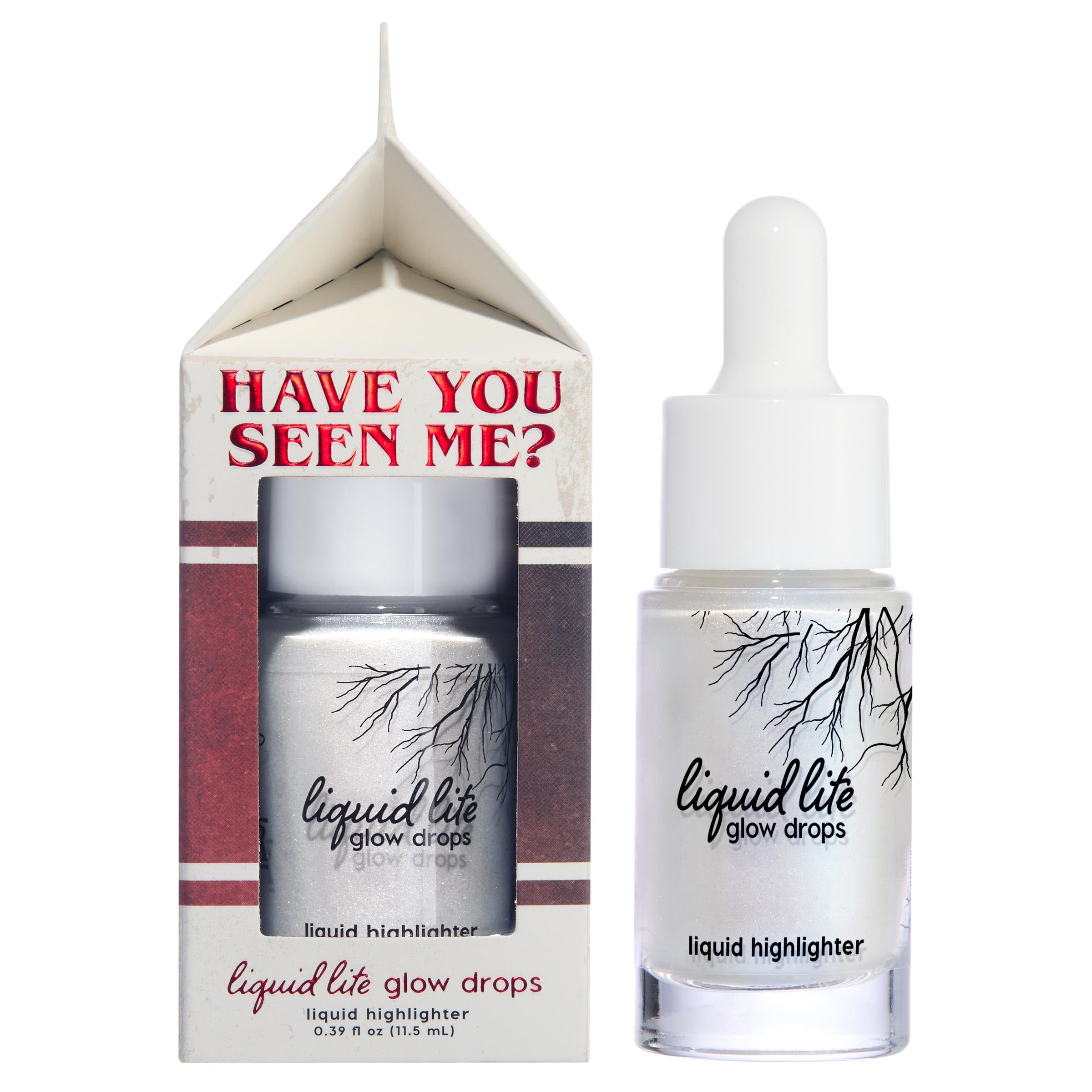 ColourPop x Stranger Things Liquid Highlighter - Body & Face Highlighter Glow Drops - Illuminates Your Complexion for the Ultimate Glow - Infused with Vegan Squalane for Hydration (0.06 oz)