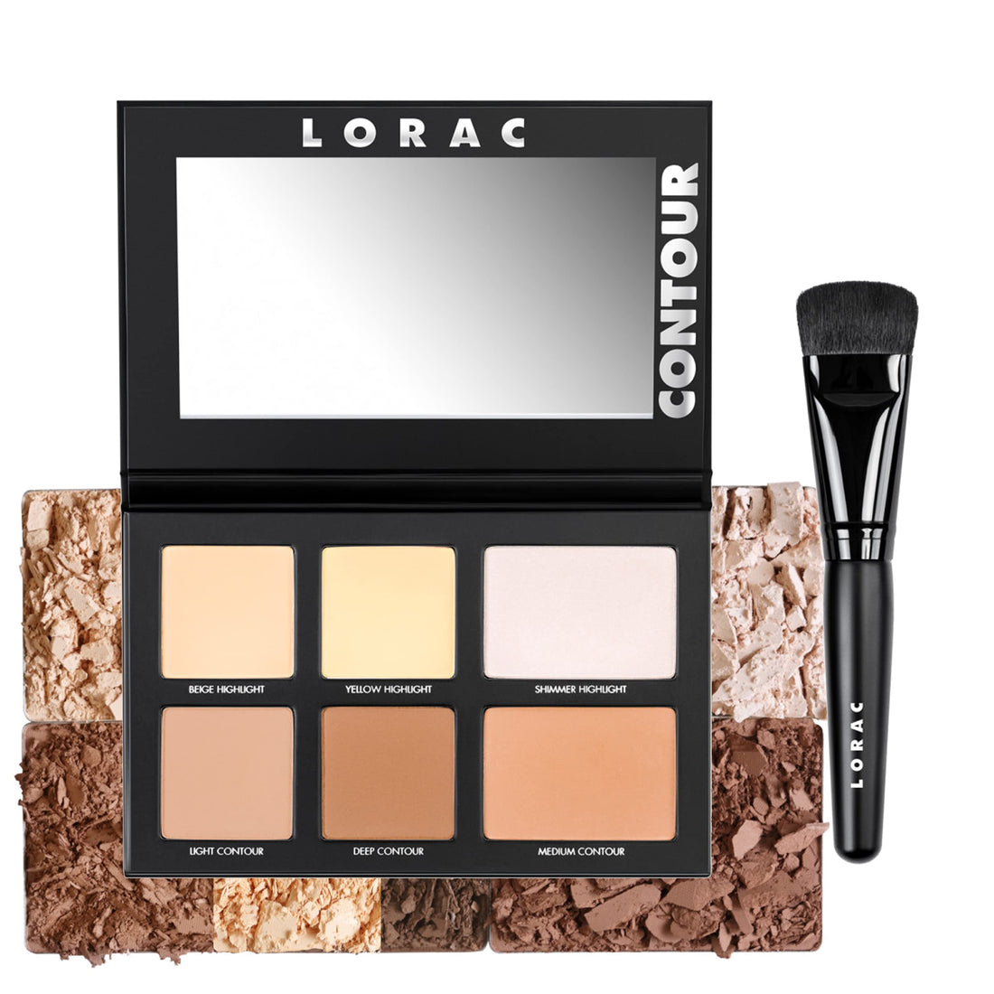 LORAC Pro Contour Palette Plus Contour Brush