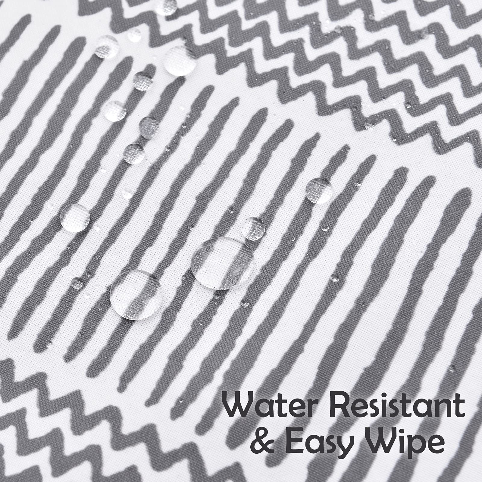 Splat Mat for Under High Chair/Arts/Crafts, Triluby 51 Waterproof Non Slip Food Splash Mat for Eating Mess, Washable Weaning Mat Reusable Spill Floor Protector (Stripe)