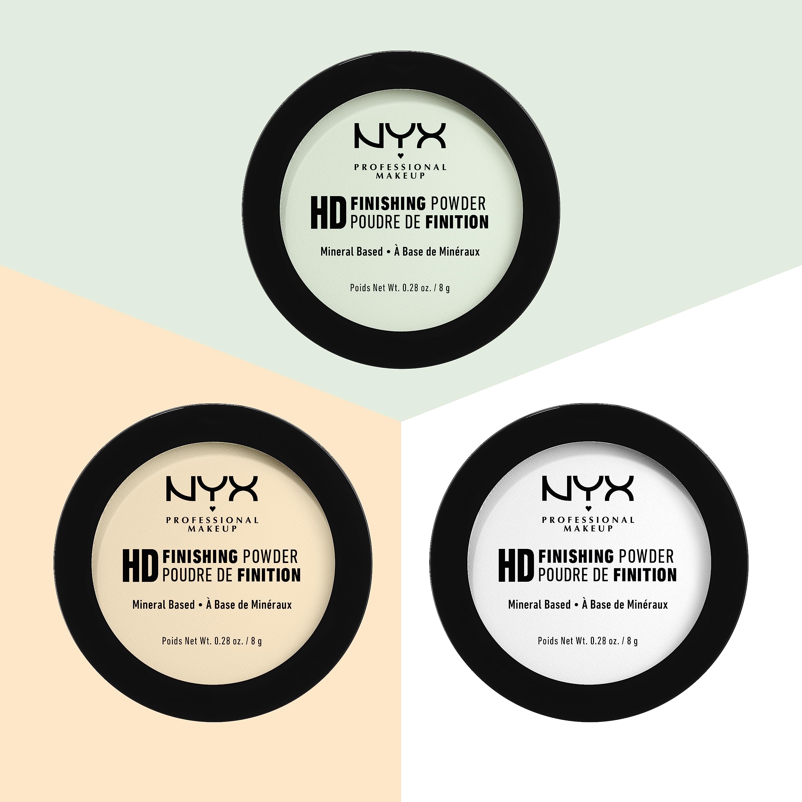 Nyx Professional Makeup High Definition Finishing Powder, Translucent, 8g